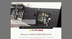 Desktop Screenshot of hostalribas.com